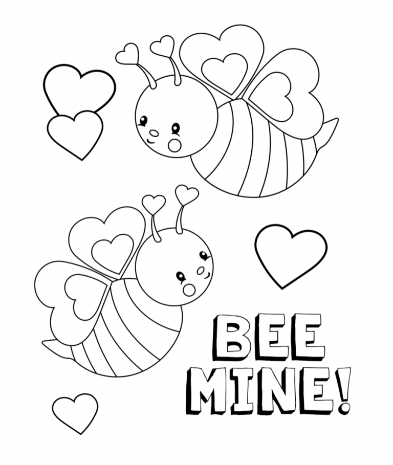 1 Page Valentine Free Printable Cards