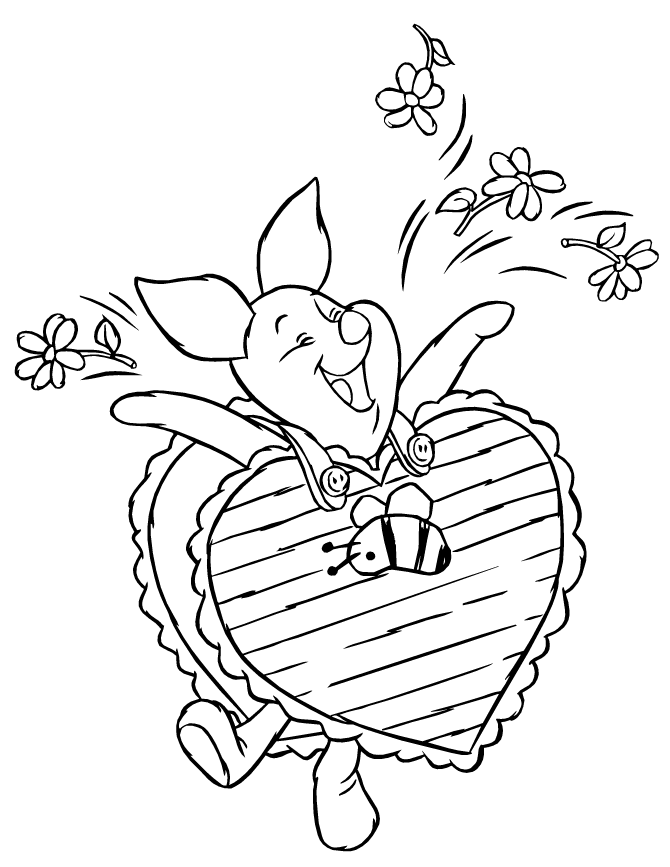 Valentines - February Coloring Pages