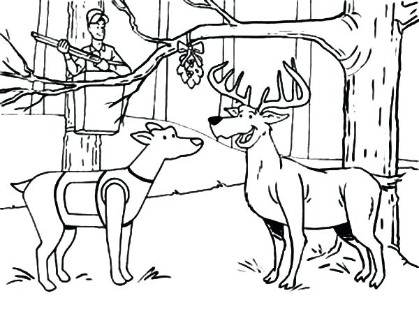 Winter Mistletoe Coloring Pages