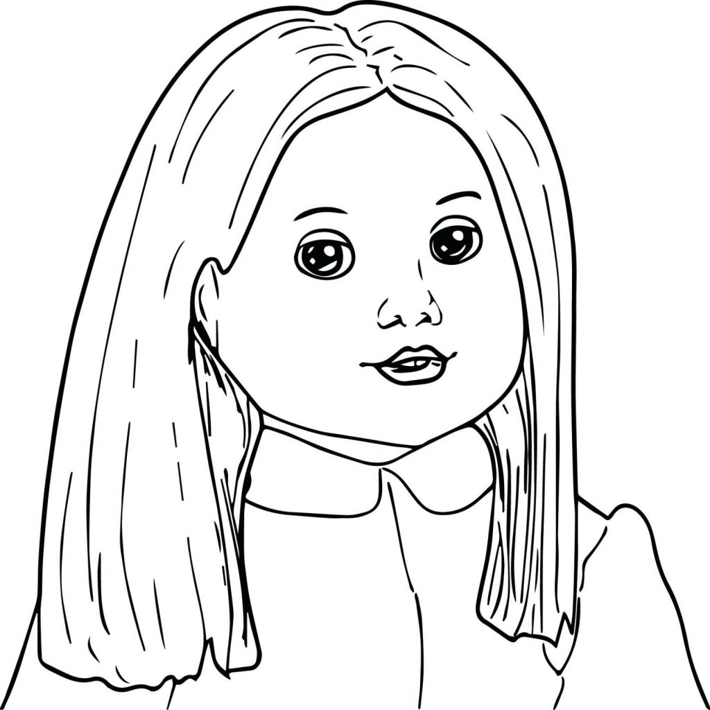 American Girl Doll Coloring Pages