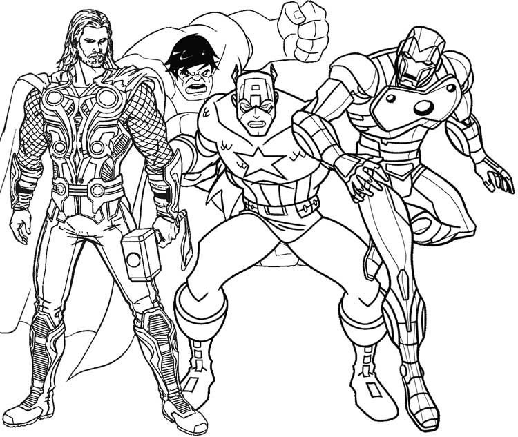 Download Superhero Coloring Pages - Best Coloring Pages For Kids