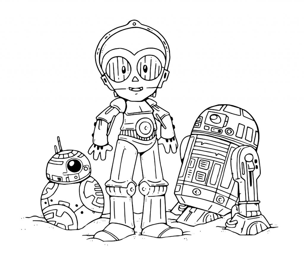 Baby Star Wars Cute Coloring Pages