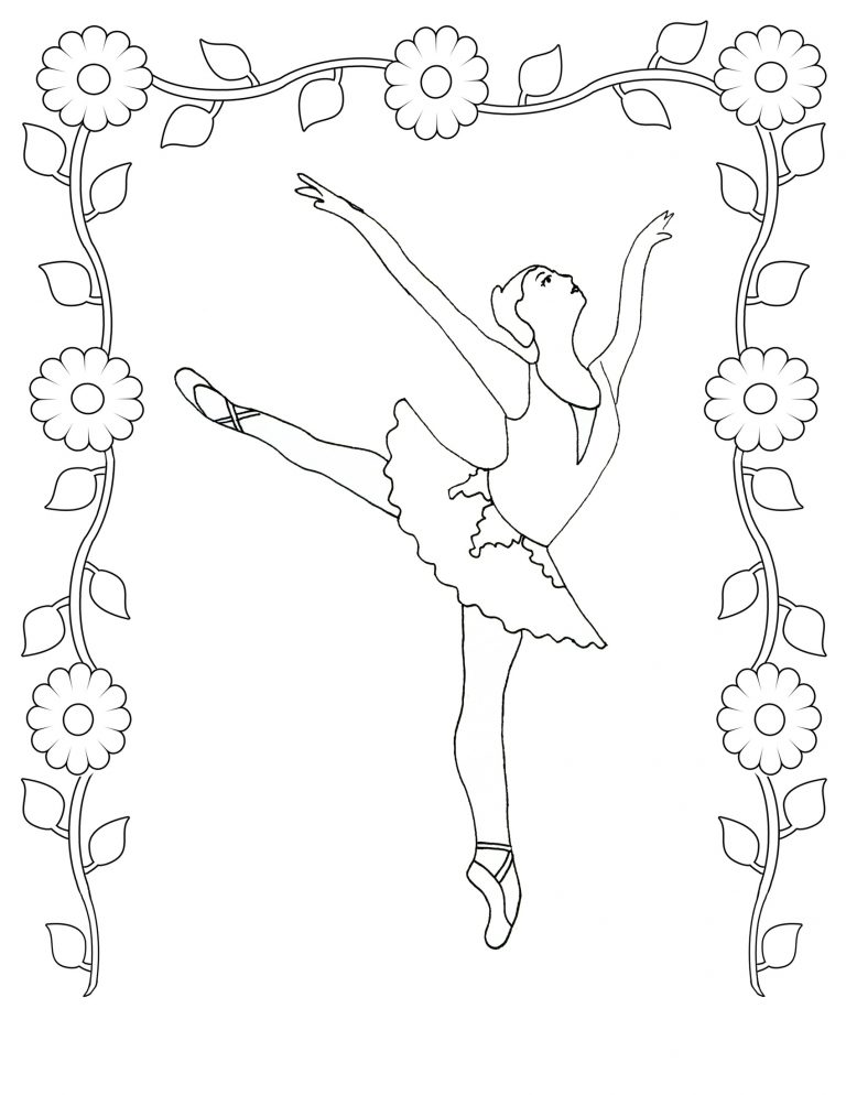 Dance Coloring Pages - Best Coloring Pages For Kids