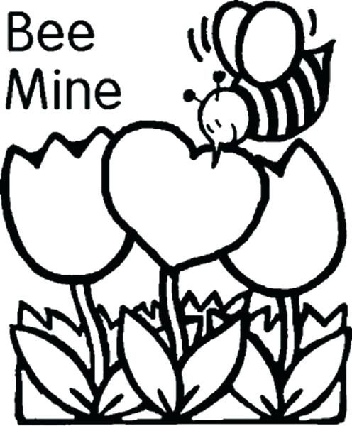 Printable Valentines Day Cards Best Coloring Pages For Kids