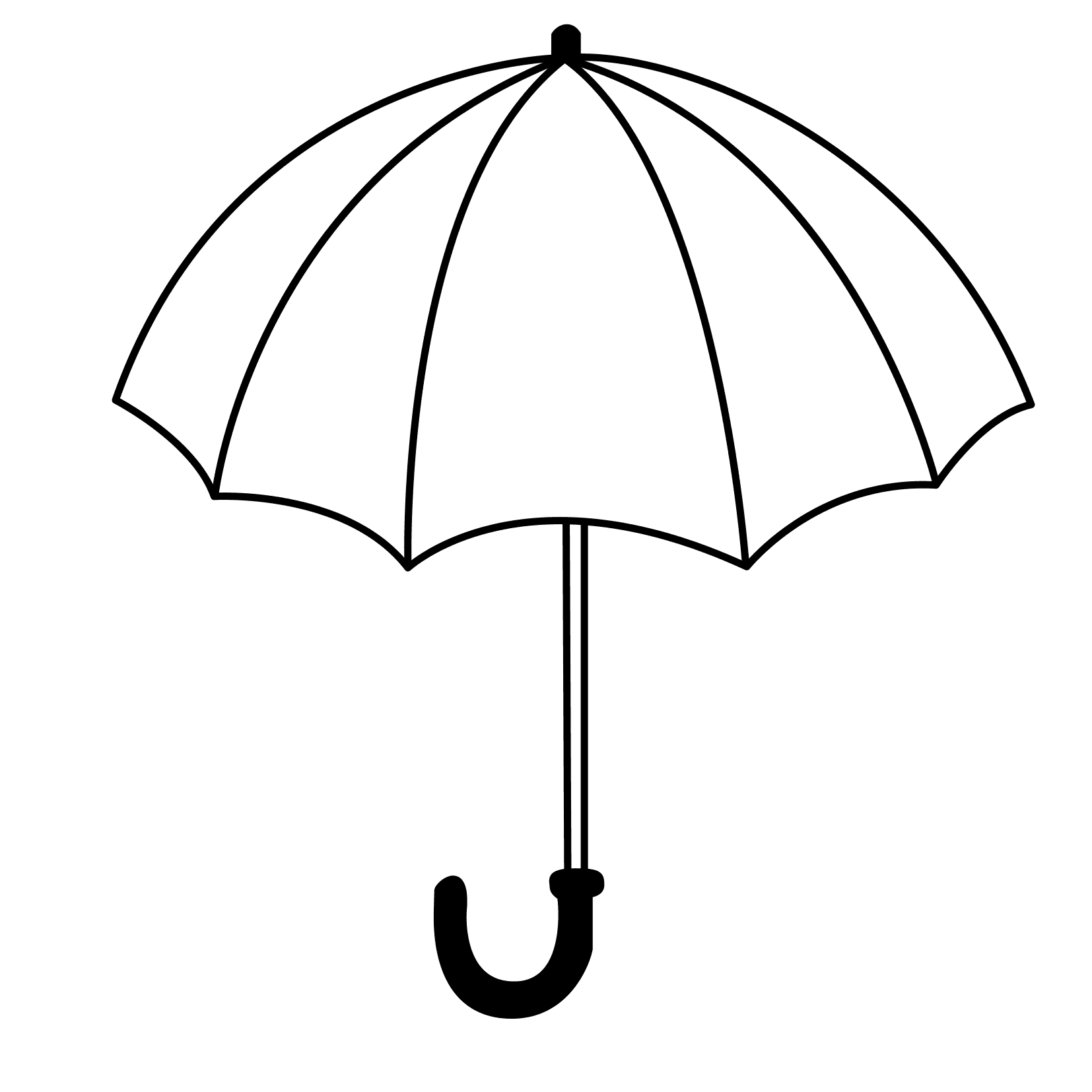 Umbrella Coloring Pages 5