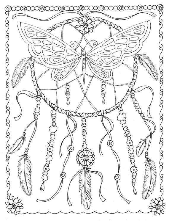 Download Dream Catcher Coloring Pages Best Coloring Pages For Kids