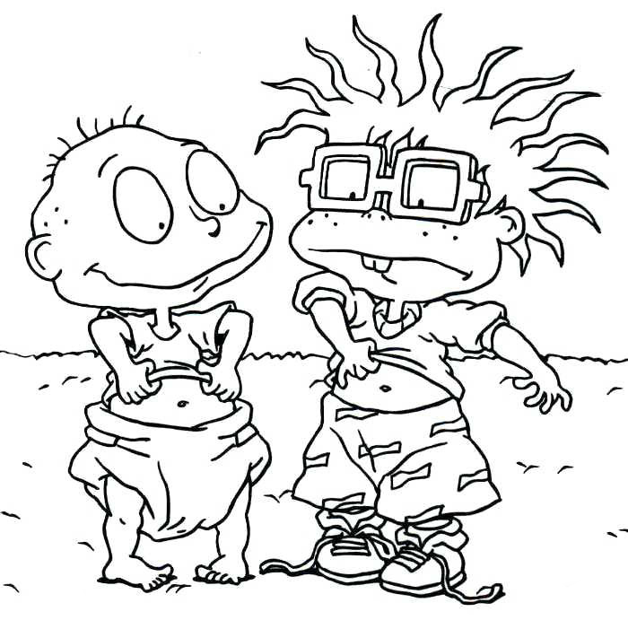 Cartoons Coloring Pages 