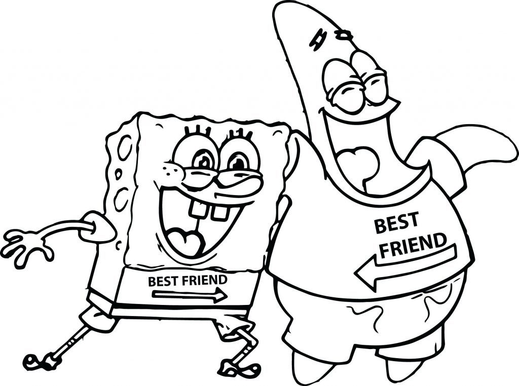 Cartoon Coloring Pages - Spongebob