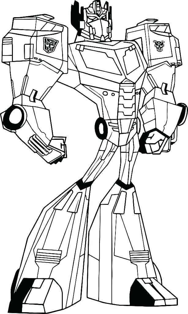 Optimus Prime Coloring Pages 3