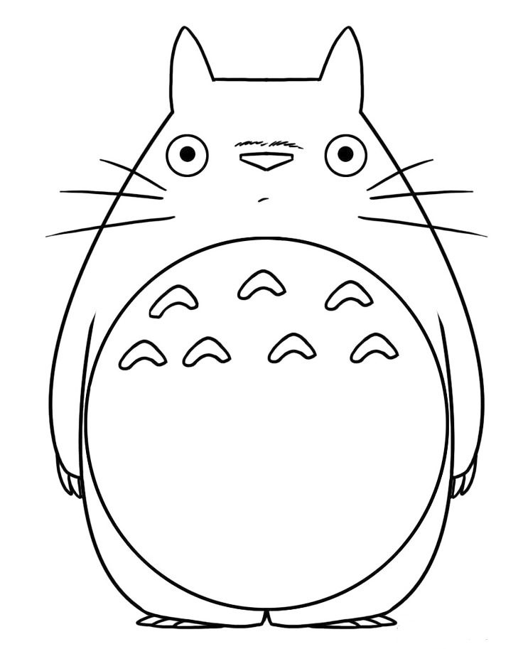 Cute Random Animal Coloring Page