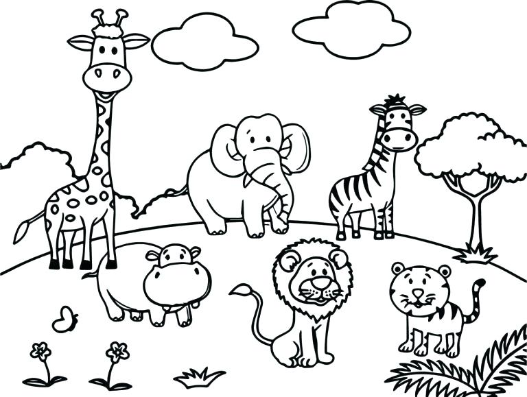 Download Wild Animal Coloring Pages - Best Coloring Pages For Kids