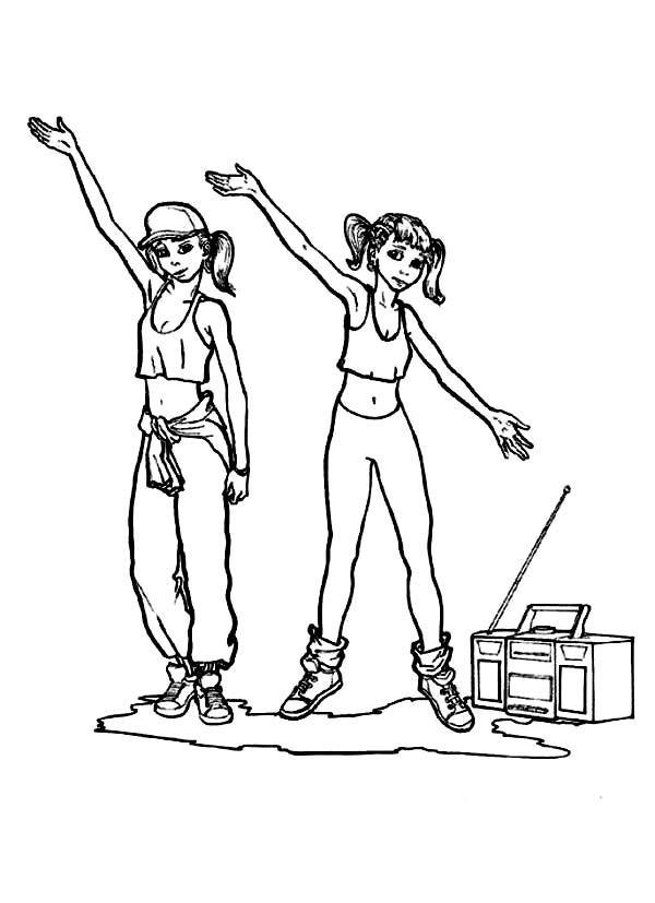 Dance Coloring Pages Best Coloring Pages For Kids