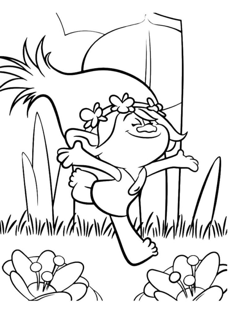 Disney Coloring Pages - Poppy