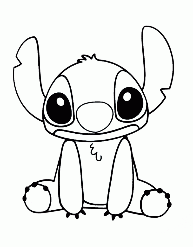 Disney Coloring Pages - Stitch