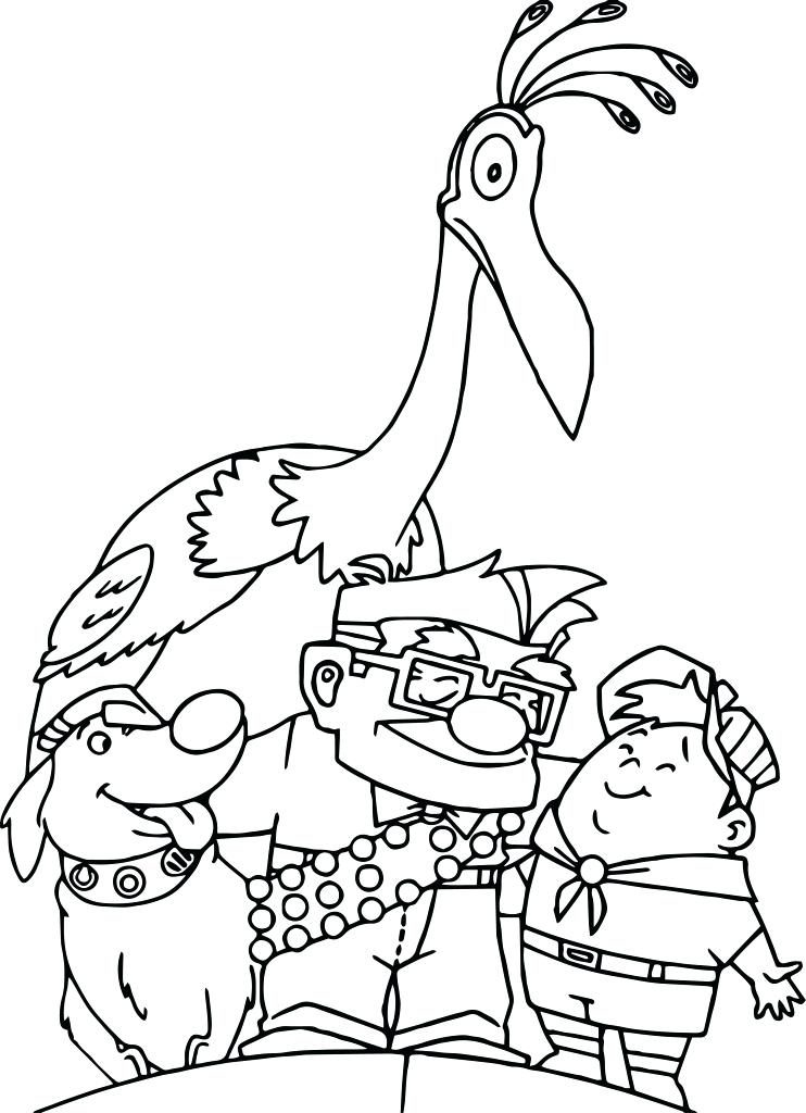 Disney Coloring Pages - Up