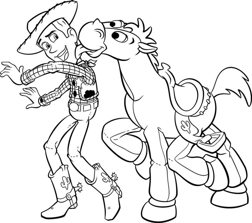 Disney Coloring Pages - Woody