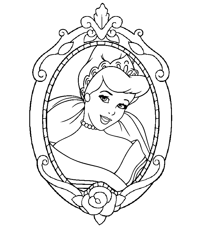 Disney Princess Cinderella Coloring
