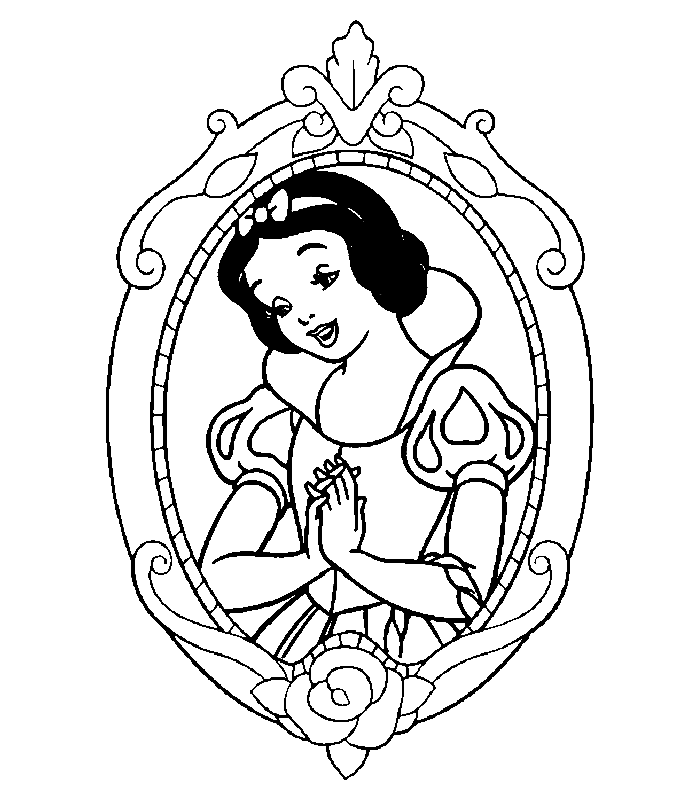 Disney Princess Snow White Coloring