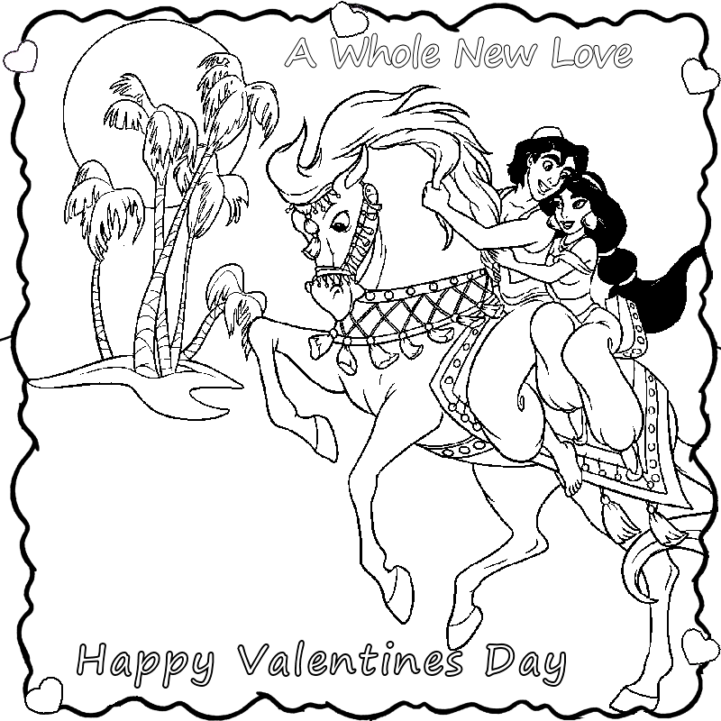 Disney Printable Valentines Day Card