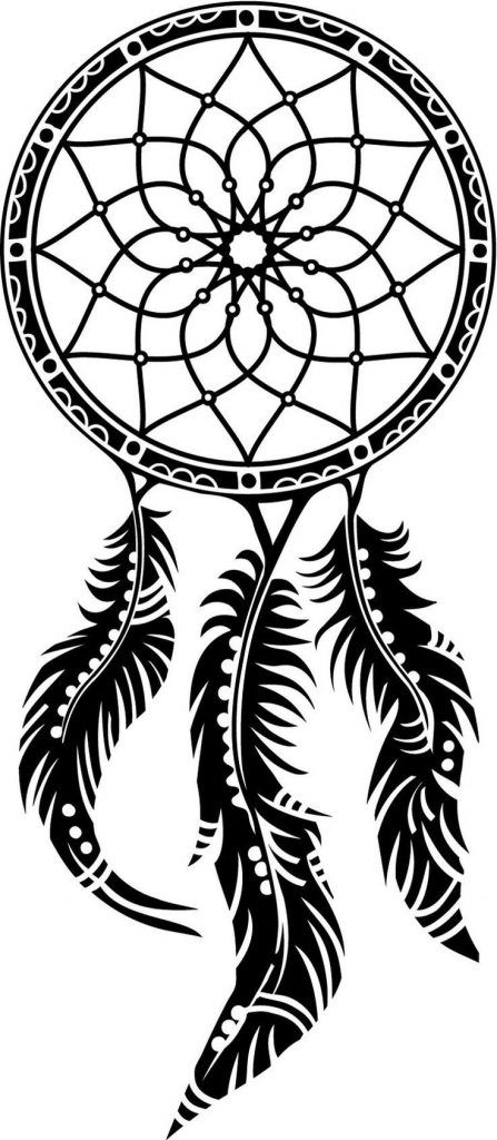 Dream Catcher Coloring Page Printables