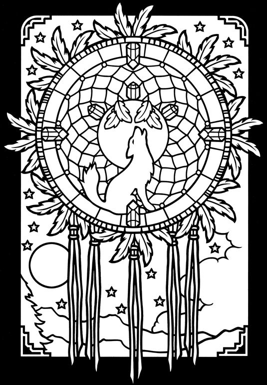 Dream Catcher Coloring Pages - Best Coloring Pages For Kids