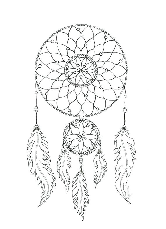 Dream Catcher Coloring Pages - Best Coloring Pages For Kids