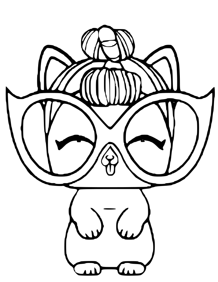 Free LOL Pets Coloring Pages