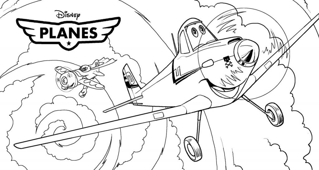 Free Planes Coloring Pages