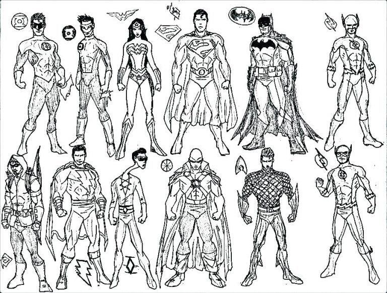 Superhero Coloring Pages Best Coloring Pages For Kids
