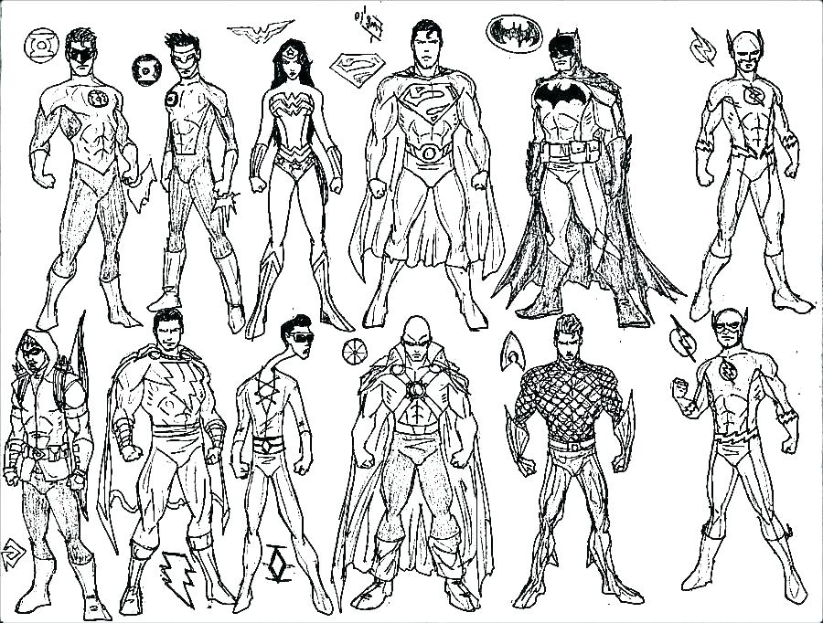 Superhero Coloring Pages Best Coloring Pages For Kids