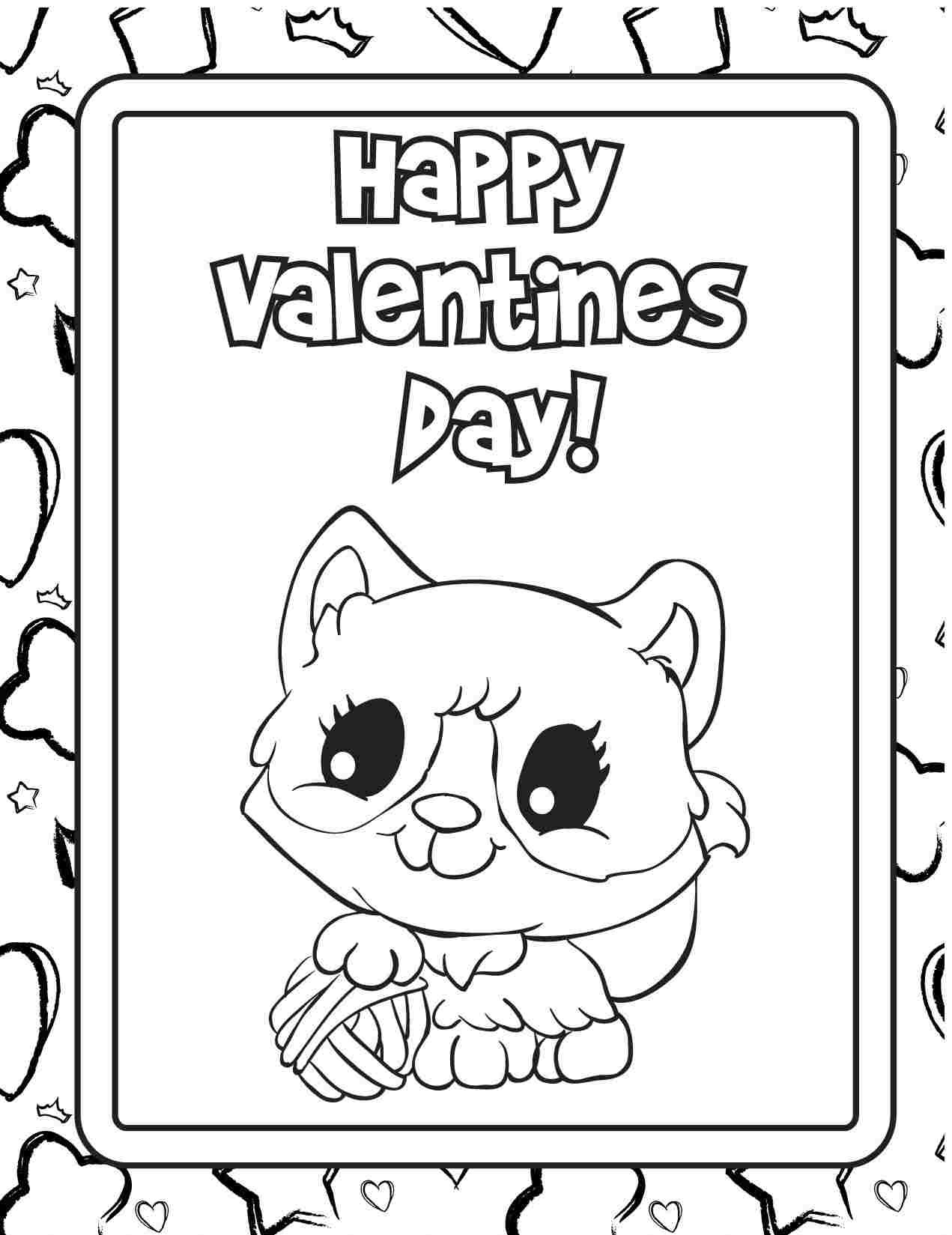 Printable Valentine Cards To Color Printable Word Searches