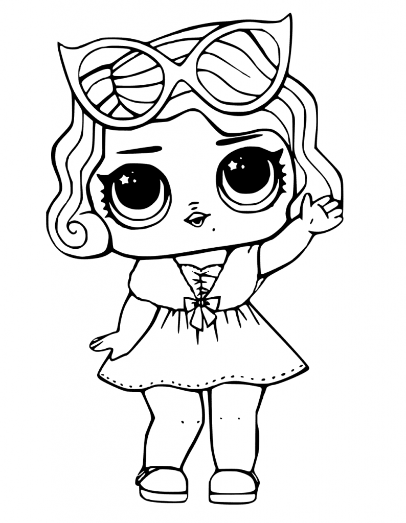 LOL Doll Coloring Pages