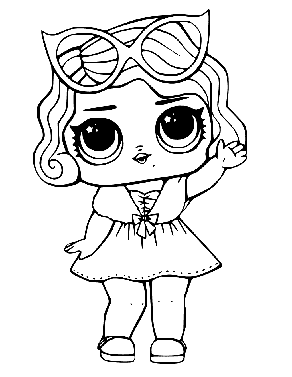 LOL Dolls Coloring Pages - Best Coloring Pages For Kids