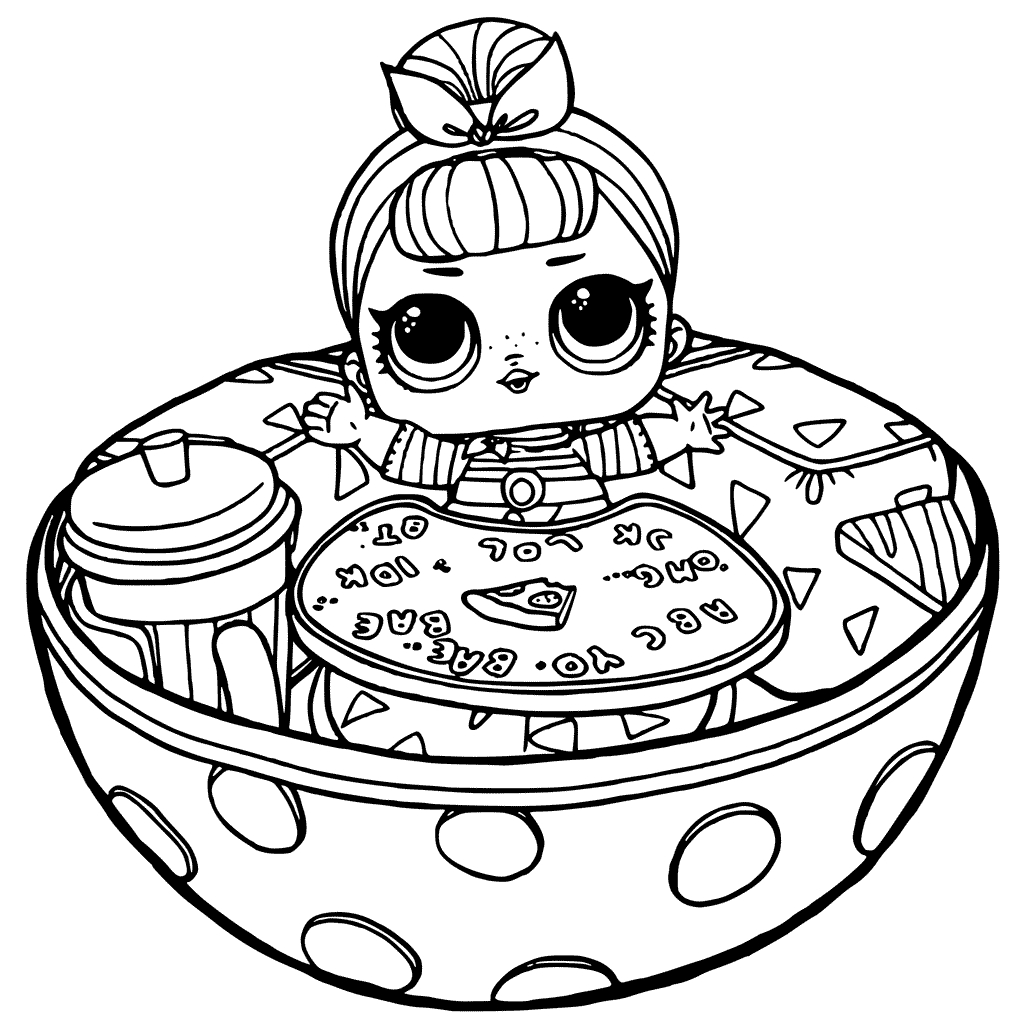 LOL Dolls Coloring Pages  Best Coloring Pages For Kids