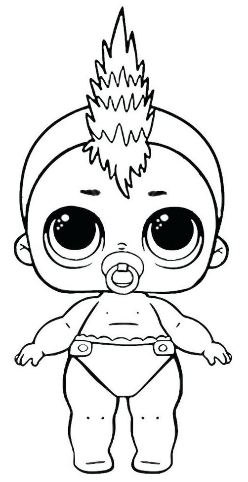 LOL Dolls Coloring Pages - Best Coloring Pages For Kids