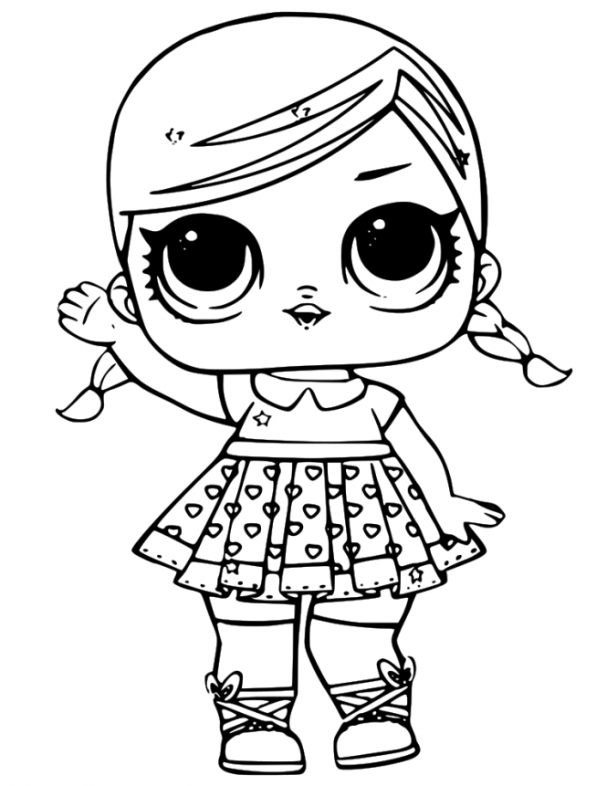 LOL Dolls Coloring Pages - Best Coloring Pages For Kids