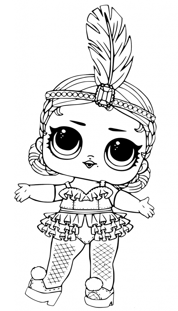 LOL Dolls Coloring Pages