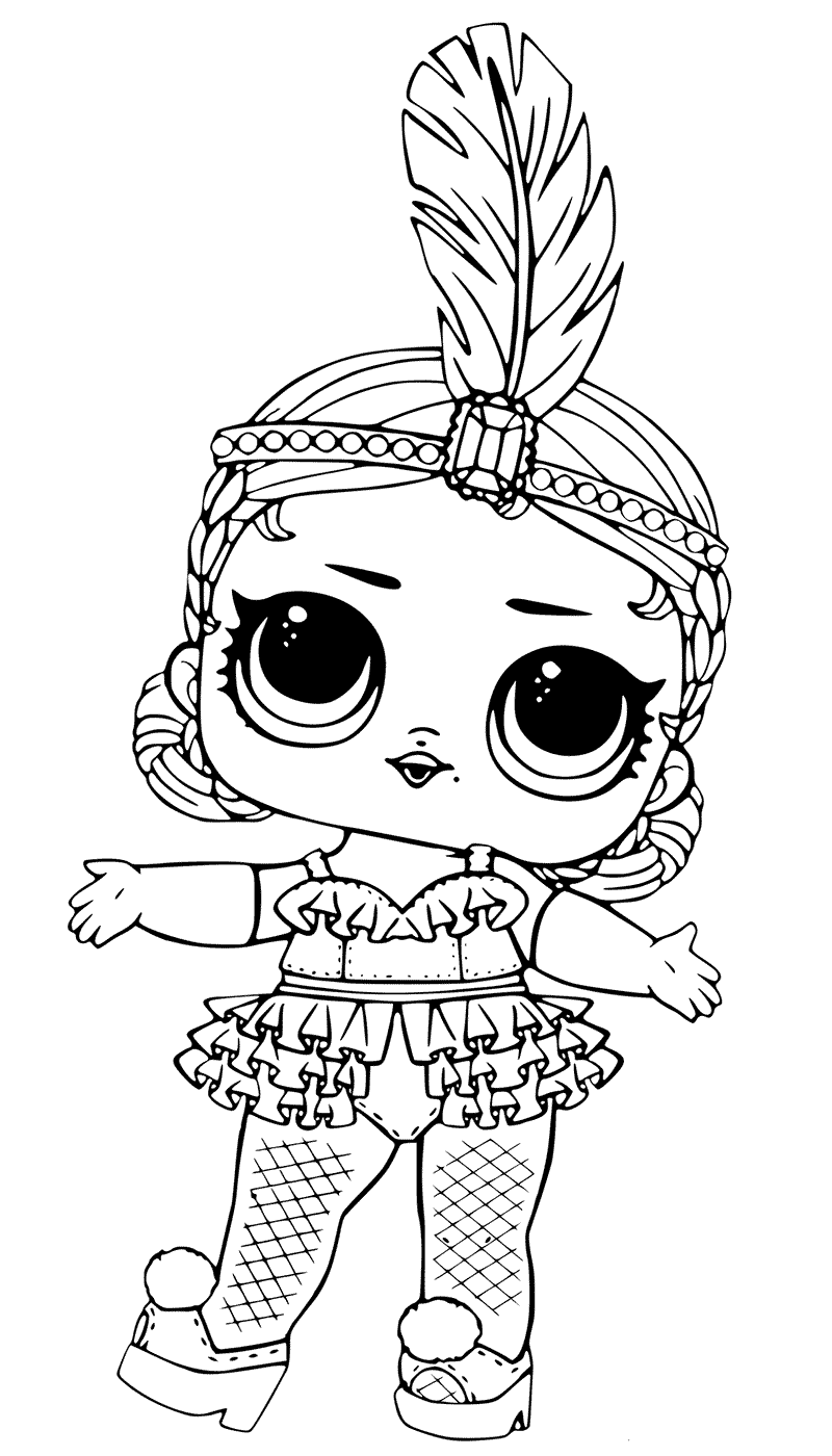 LOL Dolls Coloring Pages - Best Coloring Pages For Kids