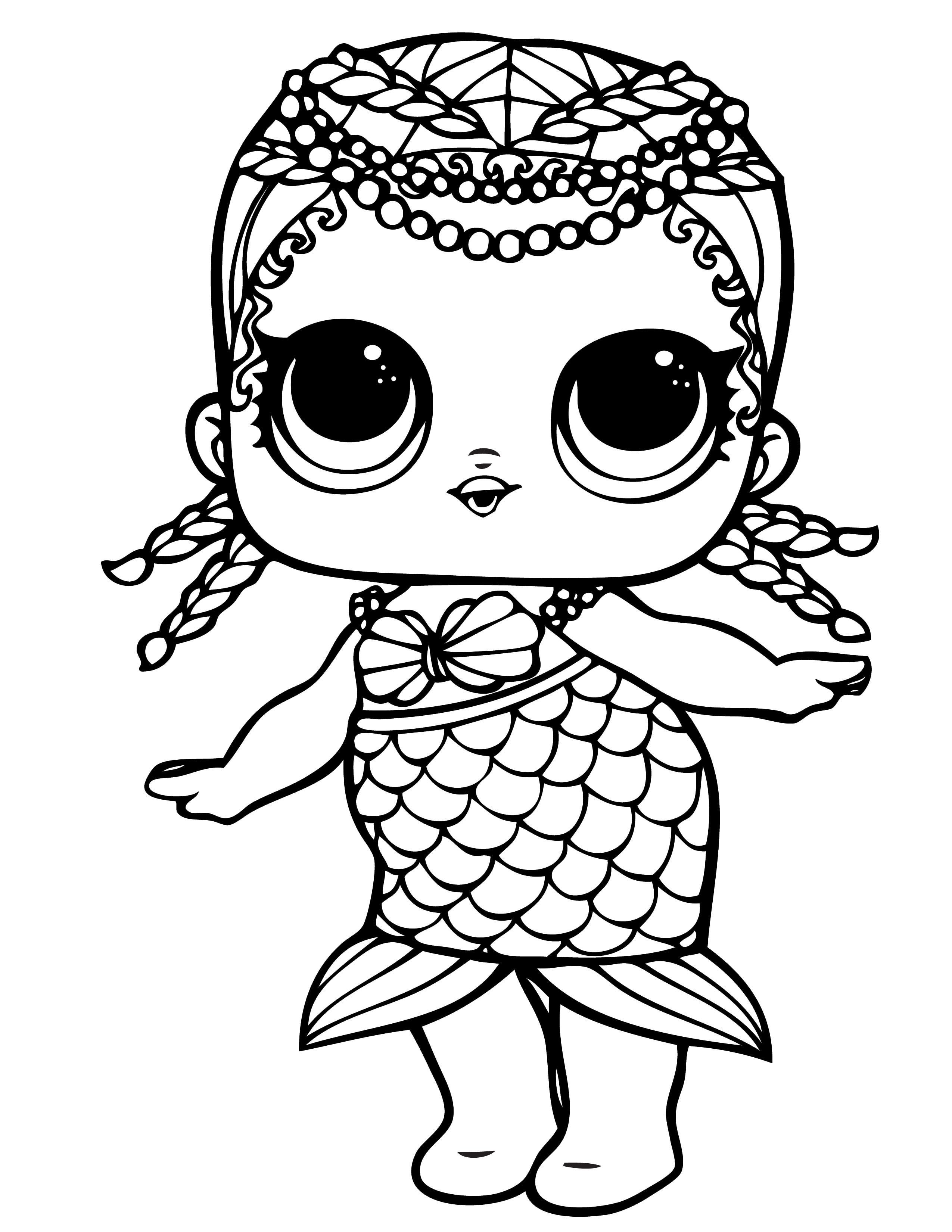 Lol Fish Coloring Page