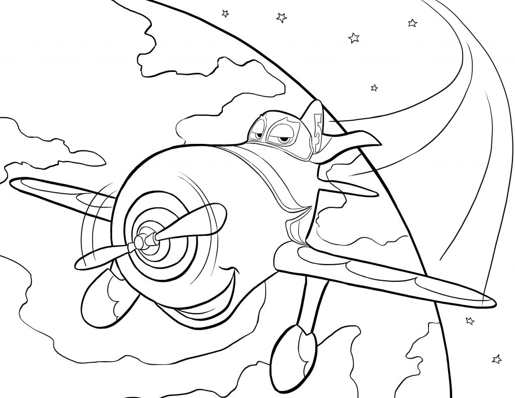 Planes Coloring Pages