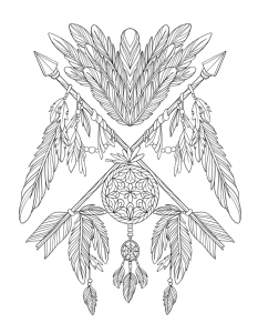 Dream Catcher Coloring Pages - Best Coloring Pages For Kids