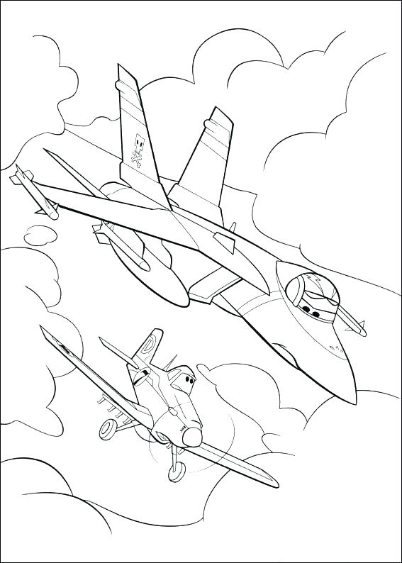 Planes Coloring Pages - Best Coloring Pages For Kids