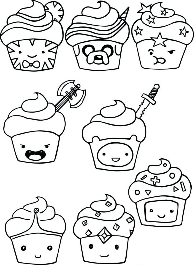 Shopkins Cartoon Coloring Pages