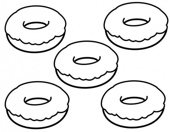 Donut Coloring Pages Best Coloring Pages For Kids