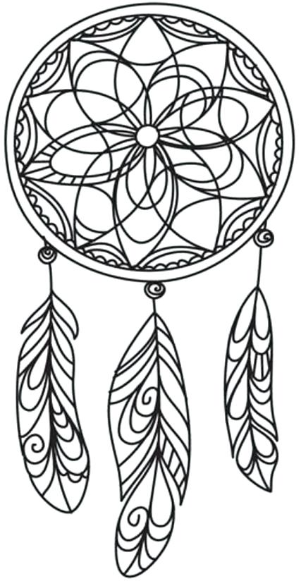 Dream Catcher Coloring Pages - Best Coloring Pages For Kids