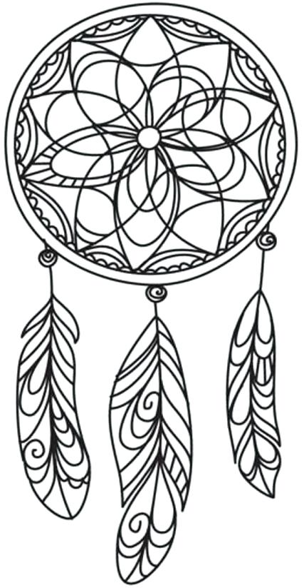 Dream Catcher Coloring Pages Best Coloring Pages For Kids