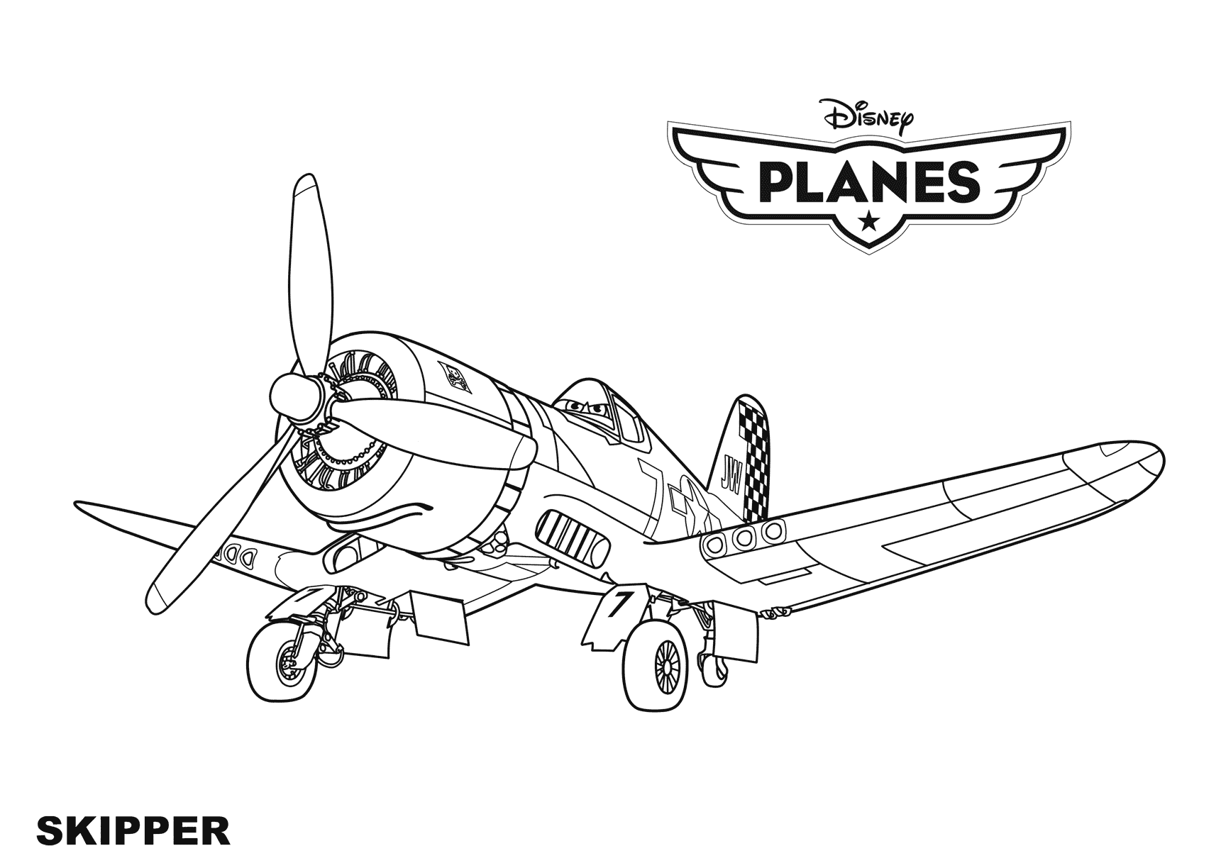 Planes Coloring Pages - Best Coloring Pages For Kids