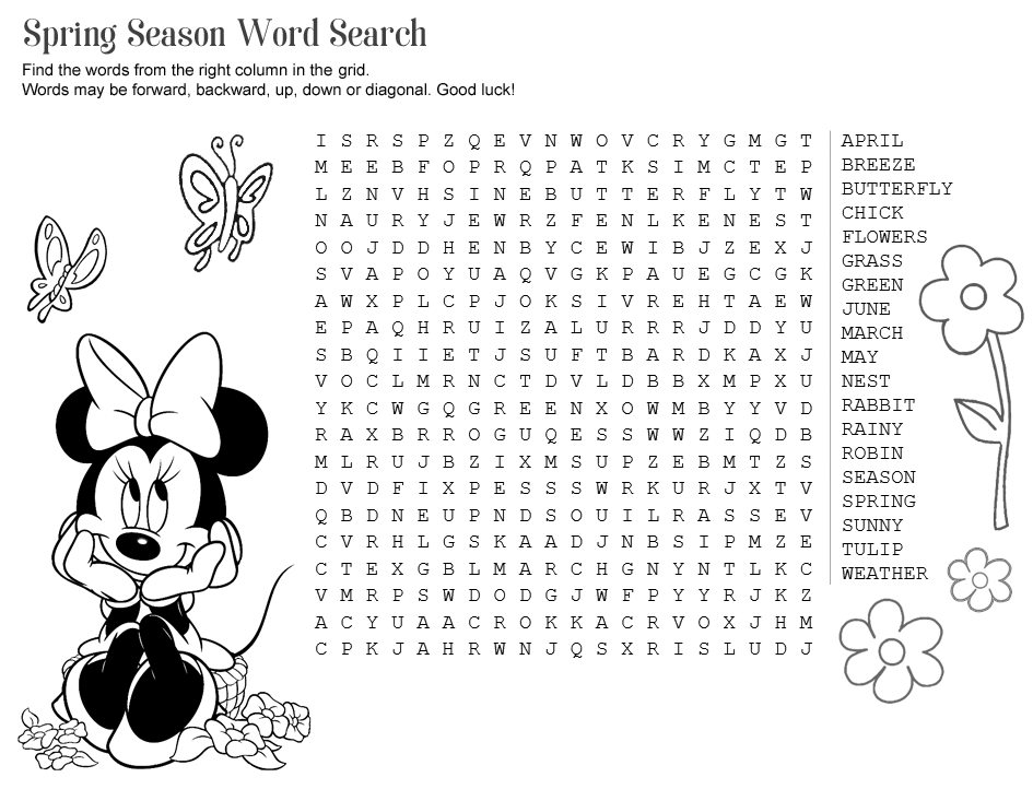 springtime-word-search-printable