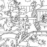 Zoo Animals Coloring Pages