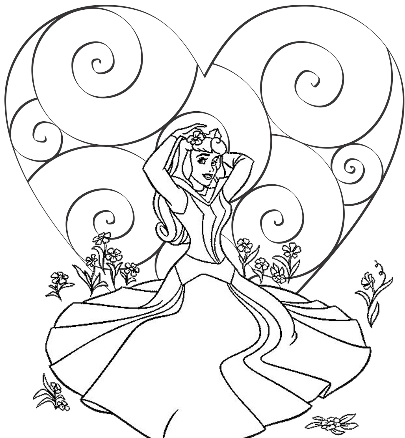 Download Valentines Disney Coloring Pages - Best Coloring Pages For Kids